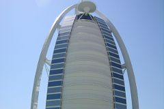 Dubai 07 Burj Al Arab 02 Outside From Entrance Bridge